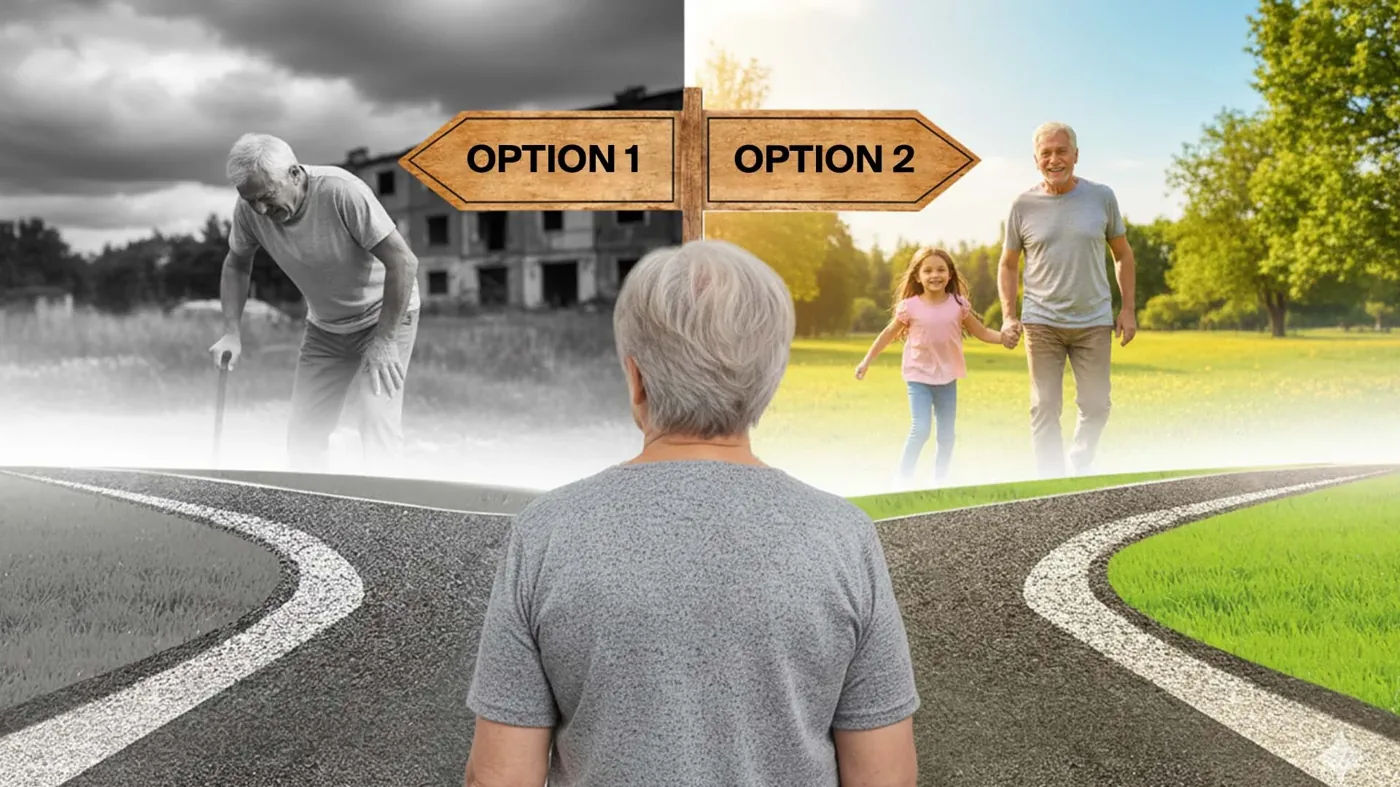 Two paths: keep suffering, or get relief